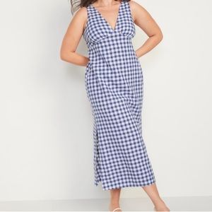NWT XS Gingham Dress